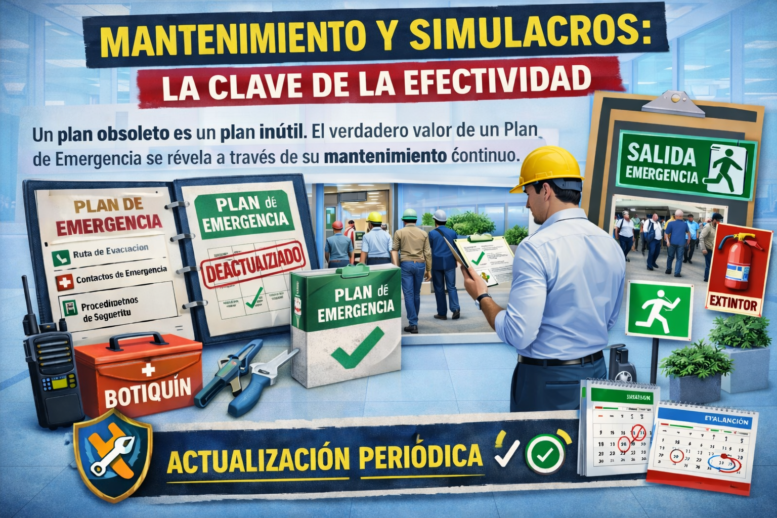 mantenimiento y simulacros